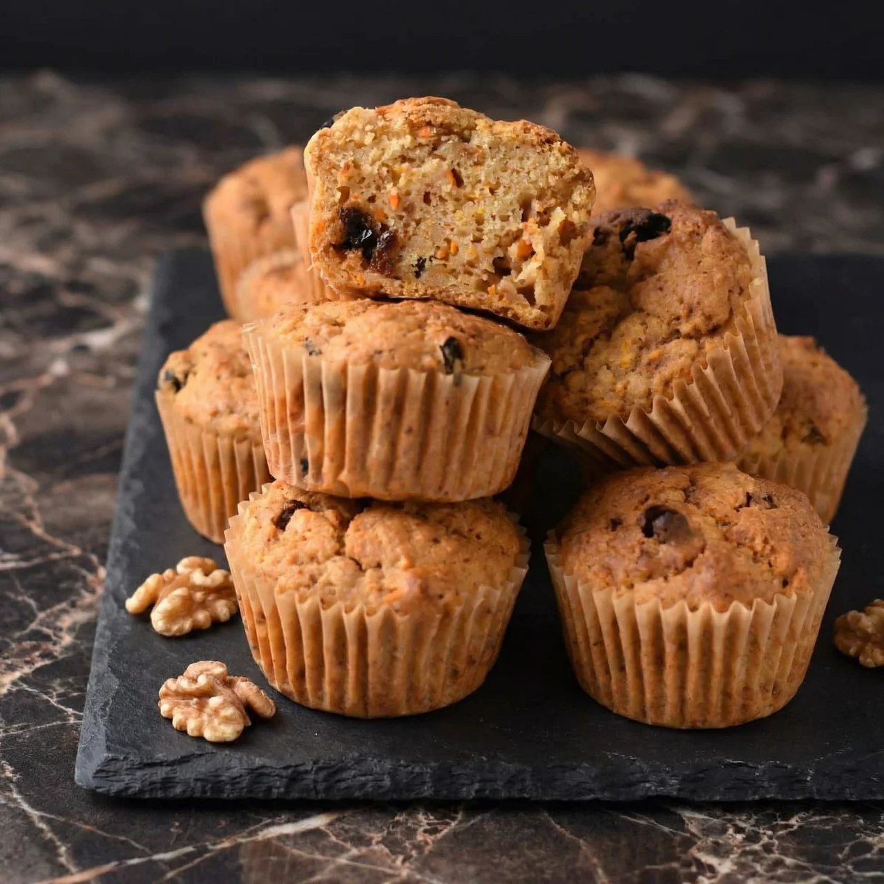 Carrot Raisin Muffins (Basically Cake for Breakfast)