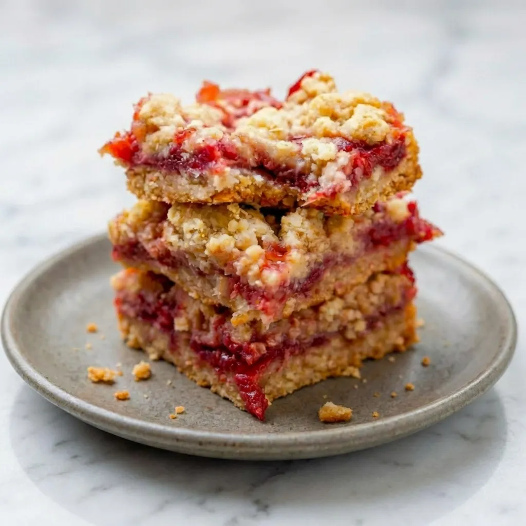 Oatmeal Crumble Bars (Buttery Crust, Jammy Center, Perfect Everything)