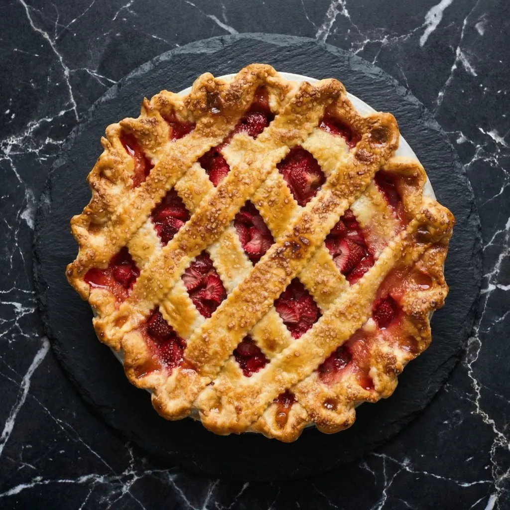 Strawberry Rhubarb Pie