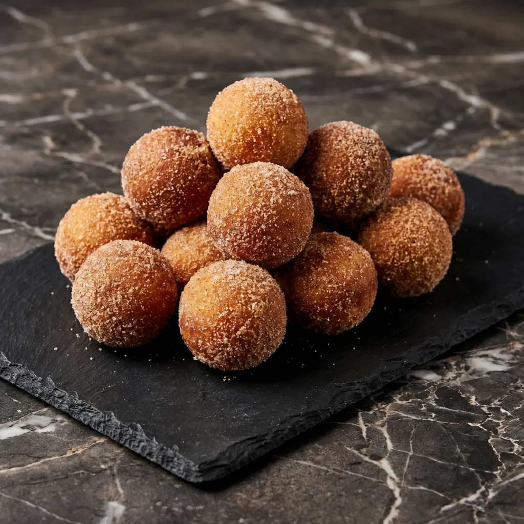 Sourdough Cinnamon Sugar Donut Holes