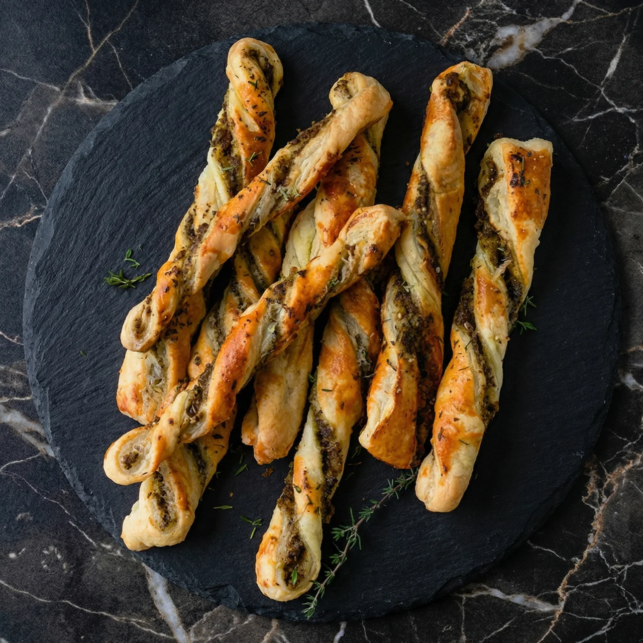 Puff Pastry Cheese Straws